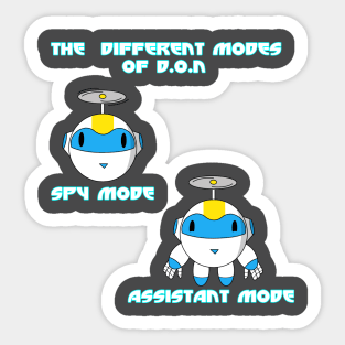 D.O.N'S Different Modes Sticker